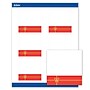 Avery Square Multipurpose Labels, 3" x 3", White, 60/Pack (19479370561)~#|#~AEE67021-AD72-4BFD-ACFC3466BFEF2D11_sc7
