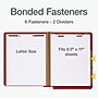 Pendaflex Heavy Duty Pressboard Classification Folder, 2-Dividers, 2" Expansion, Letter Size, Red, 10/Box (23216EE)~#|#~AEE697D7-AF82-45D5-9895806A44BC7B7D_sc7