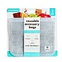 Fit & Fresh Double Zipper Sandwich Bag, Gray Geo, 3 Bags/Box (8305TGPK3GR)~#|#~AEE96603-A20B-4872-8F2985A62F5A4C9F_sc7