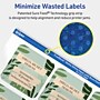 Avery TrueBlock Laser/Inkjet Square Multipurpose Labels, 2-1/8" x 2-1/8", White, 300/Pack (94105)~#|#~AEEAE0BC-C89E-48A1-B63D5D5814752E52_sc7