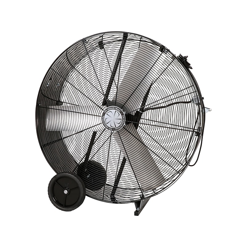 TPI PBX Series 48" Industrial Portable Floor Fan, 1-Speed, Black (08211602) image 1
