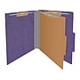 Medical Arts Press Pressboard Classification Folder, 1-Divider, 2" Expansion, Letter Size, Purple, 10/Box (DV-T42-14-3PRP-PKT)~#|#~AEEF01BC-6493-4DD6-8010989401203421_sc7