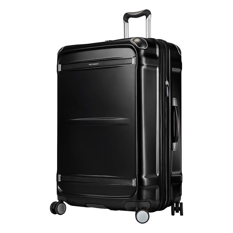 Ricardo Beverly Hills Rodeo Drive 2.0 28" Hardside  Suitcase, 8-Wheeled Spinner, Black (098-29-BLK-4VP) image 1