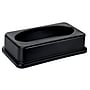 Alpine Industries Trash Can with Two Fold Drop Slot Lid, 23 Gallon, Black (477-BLK-PKG2)~#|#~AEF920F3-555C-4711-ADAF0B523604BB24_sc7