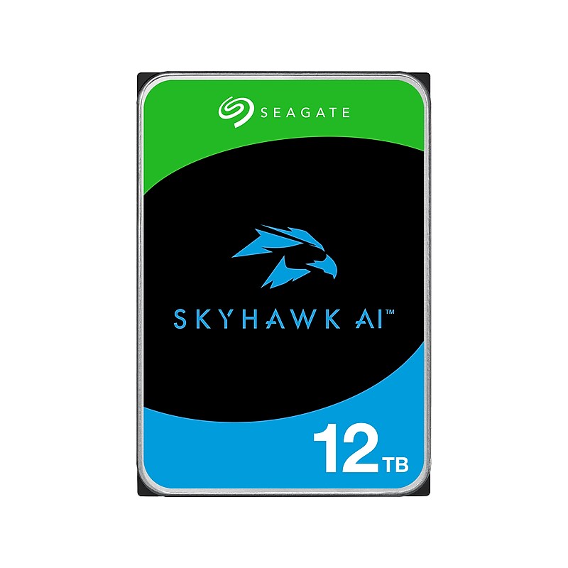 Seagate SkyHawk AI 12TB 3.5" SATA Internal Hard Drive (ST12000VE001) image 1