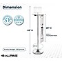 Alpine Industries Wet Umbrella Bag Wrapper Stand with 100 Long Bags (489)~#|#~AF04FB30-843F-4ADB-BF04FE18A797AB81_sc7