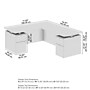Bush Business Furniture Stratus 72"W Electric L-Shaped Adjustable Standing Desk with Drawers, Platinum Gray (SUT018PG)~#|#~AF0D6905-BBB6-4D1C-880747703208AC28_sc7