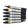 Winsor & Newton Promarker Dual-Tip Watercolor Alcohol Based Marker, Basic Tones, 6/Pack (WNX0290164)~#|#~AF137425-A9DE-43E5-8ED91AE4EEBE4877_sc7