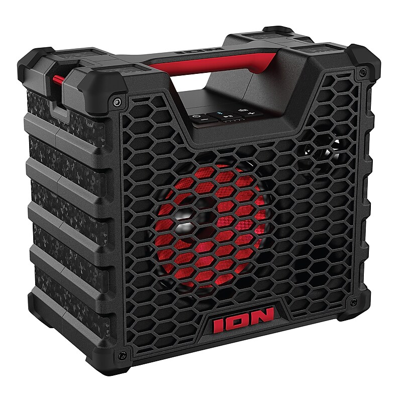 ION Tailgater Tough Wireless Bluetooth Portable All-Weather Speaker, Water Resistant, Black (TLGATTGHXUS) image 1