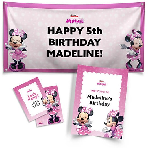 s-minnie ページ Minnie Mouse Forever Custom Print Collection by Staples® Print