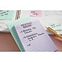 Post-it Greener Recycled Notes, 4" x 6", Sweet Sprinkles Collection, Lined, 100 Sheet/Pad, 5 Pads/Pack (6605PKRPA)~#|#~AF1CBA3D-84CC-41A1-BFD076F150DF329D_sc7