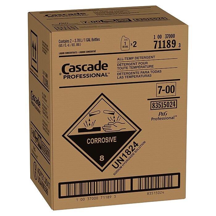 Cascade Professional All-Temp Dishwashing Detergent Liquid