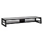 Mind Reader 2-Tier MDF Double Monitor Stand, Dual Screen Riser with Storage Shelf, Up to 88 lbs., Black (DBMONMDF-BLK)~#|#~AF24C943-C90E-40A4-A87E9AE2C0636E1C_sc7