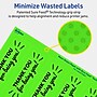 Avery Laser/Inkjet Multipurpose Rectangle Labels, 9.75" x 1.25", Neon Green, 200/Pack (94262)~#|#~AF2A92C6-BBF5-4D5E-A3895ED21611059A_sc7