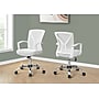 Monarch Specialties Inc. Ergonomic Mesh Swivel Computer and Desk Chair, White (I 7462)~#|#~AF30A1D6-1786-4E39-895DCB9E785177B2_sc7