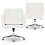 Serta Style Ashland Faux Leather Swivel Computer and Desk Chair, White (47140E)~#|#~AF318C65-47BC-4EE4-89412AA7D80F6E41_sc7