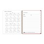2026 Blue Sky Bespoke Letterpress Pomegranate Blush 8.5" x 11" Calendar Year Weekly & Monthly Planner, Plastic Cover (155586)~#|#~AF33AC4C-BFFF-4D04-83D80F74EB520EE0_sc7