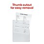 Staples Plastic Sleeve, 8.5" x 11", Clear, 10/Pack (ST63086)~#|#~AF33EF47-B5A2-464E-8362B2EE562BFE4F_sc7