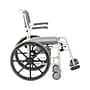 Medline Guardian Shower Commode, Drop Arms, Back Rest, Aluminum Frame, 275 lb. Capacity (G1-503WCPX1) ~#|#~AF35AE3C-2E67-4AF6-8B39E0E7A88537A1_sc7