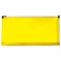 JAM Paper Premium Plastic Expanding Wallet with Zipper Closure, 5" x 10", Yellow, 3/Pack (921Z1YEX3)~#|#~AF3754EF-B0CB-4EE7-B69C6491E28DC5E8_sc7