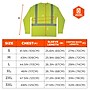 Chill-Its 6688 High Visibility Cooling Sun Shirt with UV Protection, ANSI Type R, Class 2, Lime, 2XL (12140)~#|#~AF38F8BD-9DE2-4CF8-A1213117858879C7_sc7