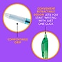 BIC Intensity Clic Gel Pen, 0.7mm, Black Ink, Dozen (RNCX11-BLK)~#|#~AF395A95-406B-46F7-8D9843F865928A46_sc7