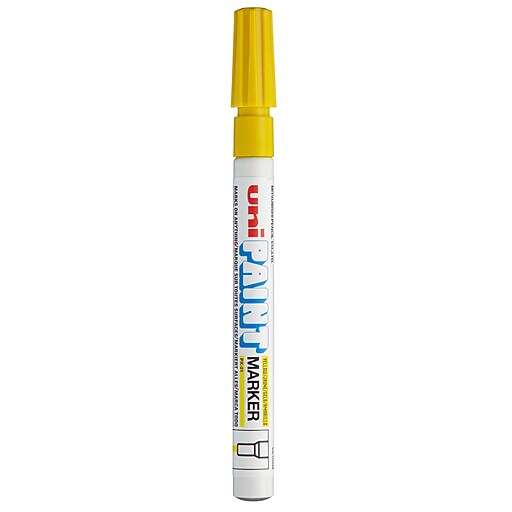 Markal Paint Marker, Permanent, Yellow 96131, 1 - Kroger