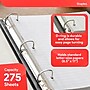 Staples 1" 3-Ring Better Binder, D-Ring, White (ST55840-CC)~#|#~AF40D703-0395-47DD-9B399EF0EE829715_sc7