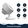 Windmill Oscillating Desk Fan, 5-Speed, Butter (WMFC07W3)~#|#~AF429976-A0D5-4A17-B128BA2C9DBFE3C7_sc7