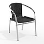 Flash Furniture Lila Aluminum/Rattan Stacking Chair, Black (TLH020BK)~#|#~AF49C68B-65D4-406B-BAB8C36777F5E3E7_sc7