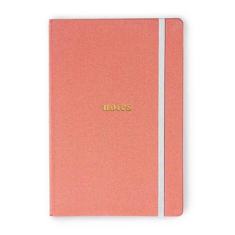 Lake + Loft Classic Hardcover Journal, 5.5" x 8.5", College Ruled, Coral Reef, 160 Pages (FJRN-HC-010) image 1