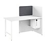Bush Business Furniture Hustle 60"W Cubicle Workstation, White (HUCB260WH)~#|#~AF4B6A75-2EEB-4BED-AA920648EA955945_sc7
