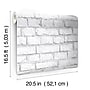 York Wallcoverings White Brick Peel and Stick Wallpaper (RMK11237WP)~#|#~AF4CC4E3-4407-494B-862FC0A5E500E676_sc7