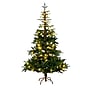 Nearly Natural 6-ft Pre-Lit Artificial Idaho Mixed Fir Christmas Tree with 130 Warm White LED Lights (T4791)~#|#~AF679F69-49D4-4581-9DC0E0A321EA7401_sc7