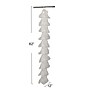 Household Essentials 62" 20-Pocket Canvas Closet Shoe File with Plastic Pockets and Hook, Cream (HH311390)~#|#~AF693A4C-64BC-46F1-8186A8A252D8C857_sc7