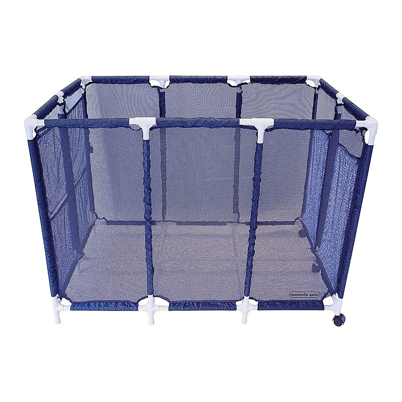 Pool Bins Pool Storage Mesh Rolling Organizer, 25.5-cu. ft., Blue (PBFT-1529) image 1