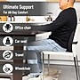 Mind Reader Memory Foam Lumbar Support Pillow Office Chair Back Cushion, Black (BBACK-BLK)~#|#~AF6E3474-00AB-4F20-BDC5BD9A8536D1FA_sc7