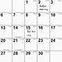 2027 Staples 48" x 32" Yearly Dry Erase Wall Calendar, Reversible, Red (ST56781-27)~#|#~AF7165E5-D0F4-436D-B7519849D2381B9B_sc7