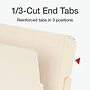 Pendaflex End Tab File Folder, 1/3-Cut Tab, Assorted, Letter Size, Manila, 100/Box(1007003)~#|#~AF738377-59ED-4C7F-834DD7C801E76A80_sc7
