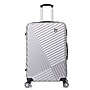 TUCCI VOLARO  3-Piece Hardside Luggage Set with Spinner Wheels, Silver Geometric (T0811-03PC-SLV)~#|#~AF76204D-2473-4B32-85465293F0E4B85F_sc7
