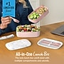 Bentgo Classic Bento Box, 3-Compartment, Blush Marle, 22 oz. (BENTGO-M)~#|#~AF7664E8-3729-4B0A-8893B9B57CF4521B_sc7