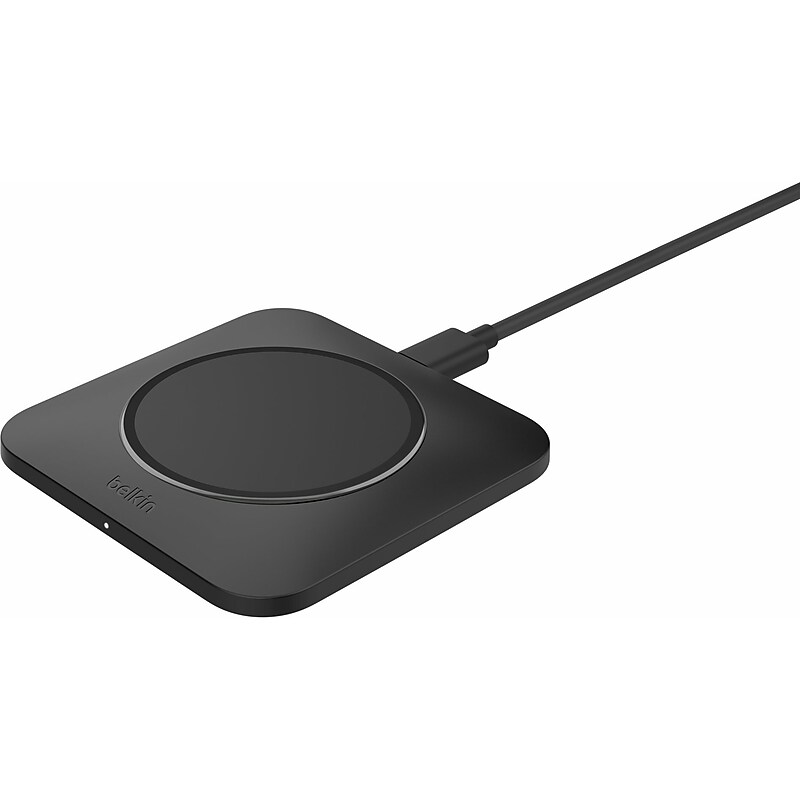 Belkin BoostCharge Pro Wireless Charging Pad, 5 ft., Black (WIA007ttBK) image 1