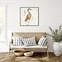 Amanti Art Gilded Heron I by Jennifer Goldberger Framed Canvas Wall Art Print, 30" x 30" (A42678302618)~#|#~AF81DCEE-7A54-413F-8122D6AB520C5A41_sc7