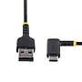 StarTech.com 6.6ft USB-A to USB-C Cable, Charge/Sync, Right-Angled USB C, Heavy-Duty, Black (R2ACR-2M-USB-CABLE)~#|#~AF81FAF1-2385-479C-95D7500F2FD34DAE_sc7