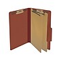 Medical Arts Press Pressboard Classification Folder, 2 Dividers, 2" Expansion, Legal Size, Red, 10/Box (DV-T52-26-3RED)~#|#~AF833AE9-562B-4255-9F887189009B97F0_sc7