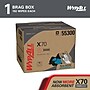 WypAll PowerClean X70 Cloths, 11.1" x 16.8", White, 192 Sheets/Box (55300)~#|#~AF850311-6600-468E-A61124CB461C111C_sc7