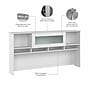 Bush Furniture Cabot 72"W Desktop Hutch, White (WC31973)~#|#~AF876096-C9F8-4C58-87A084D249AB9873_sc7