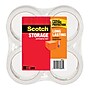 Scotch Long Lasting Storage Packing Tape, 1.88" x 54.6 yds., Clear, 4 Pack (3650-4)~#|#~AF88609F-5ACA-47C2-89291AFC3771C9CC_sc7