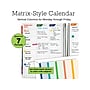 2024-2025 Global Printed Products Spring Floral 8.5" x 11" Academic Weekly & Monthly Teacher Planner, Plastic Cover~#|#~AF8A8AF6-3B9A-4E72-975E338B846D06BA_sc7