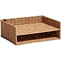 U Brands Paper Rope Front Loading Letter Tray, Letter Size, Brown (6085U01-06)~#|#~AF8CB6A9-F40E-43D8-B164950310648D25_sc7